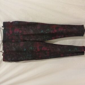 Soft Surroundings | Perfect Ponte Marbled Pull On Pants Straight Leg | PM